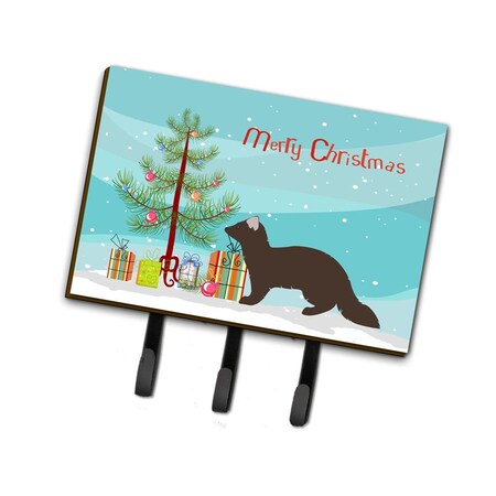 Carolines Treasures Sable Marten Christmas Leash or Key Holder BB9236TH68
